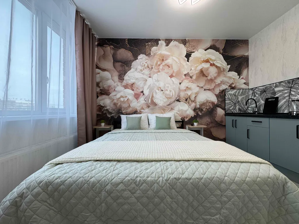 Квартира Квартира - Студия для 2х гостей в новом доме. Скидка от 5 ночей! — Тюмень