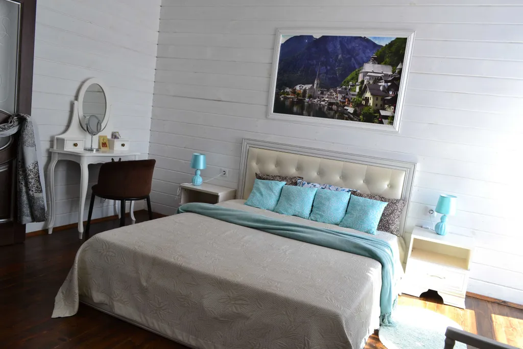 Эко дом у озера + баня удобно размещается 14 человек