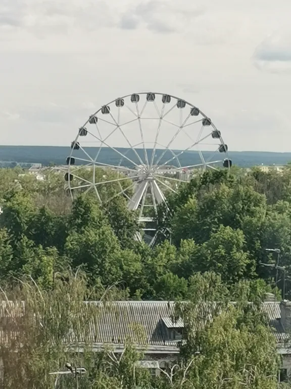 Квартира - студия с панорамным видом на город