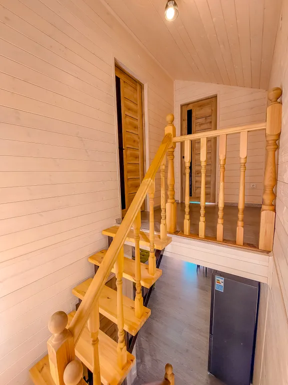 Двухэтажный барнхаус в центре заповедника