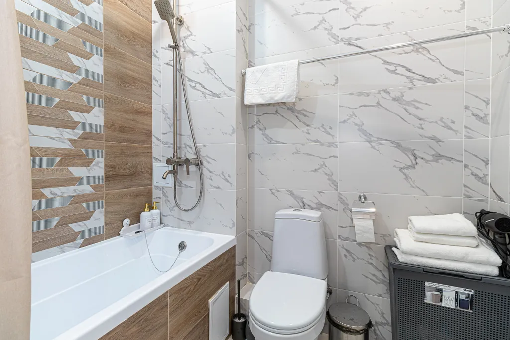 Просторная студия для спокойного отдыха