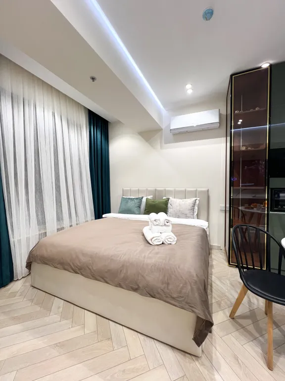 Квартира Уютная дизайнерская студия на 16 этаже в ЖК Modera Towers — аренда посуточно в Ташкент