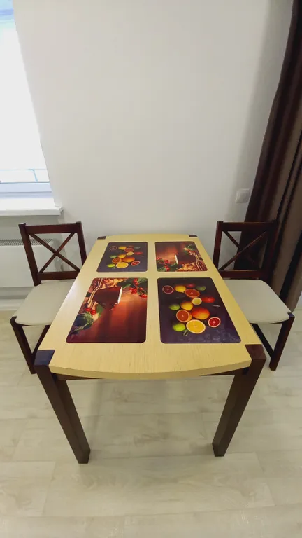 Просторная студия с видом на город