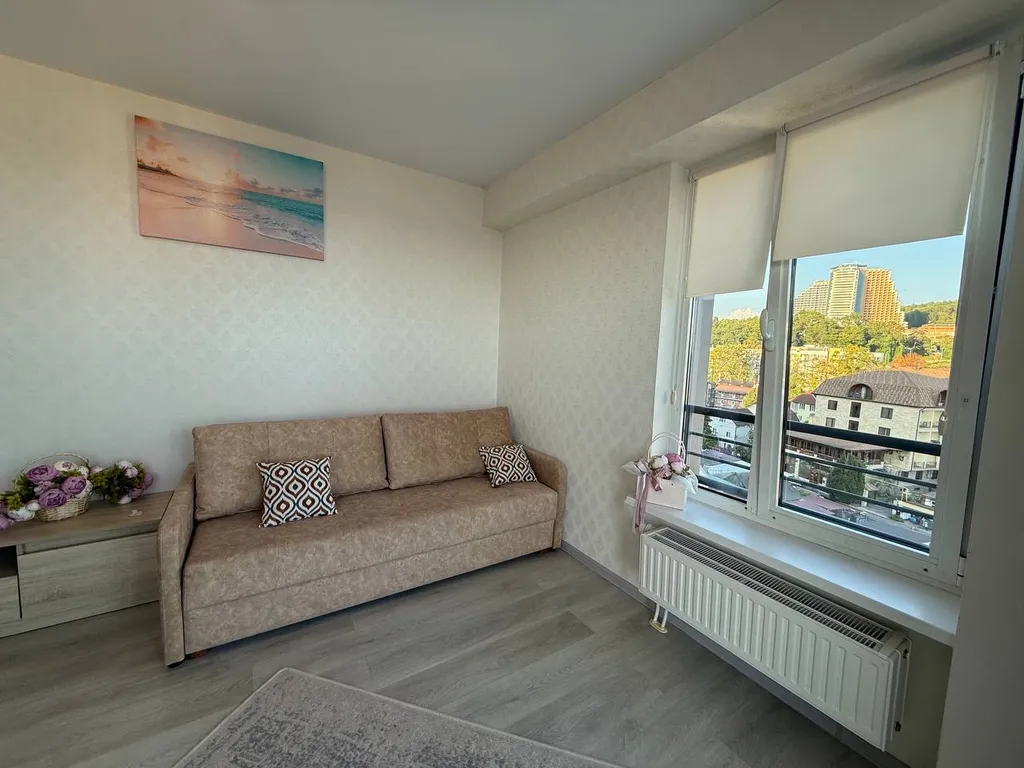 Двухкомнатная квартира в 2 минутах самого лучшего пляжа в Дагомысе