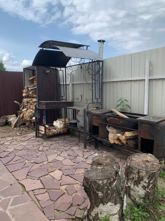 Уютный дом с баней на дровах