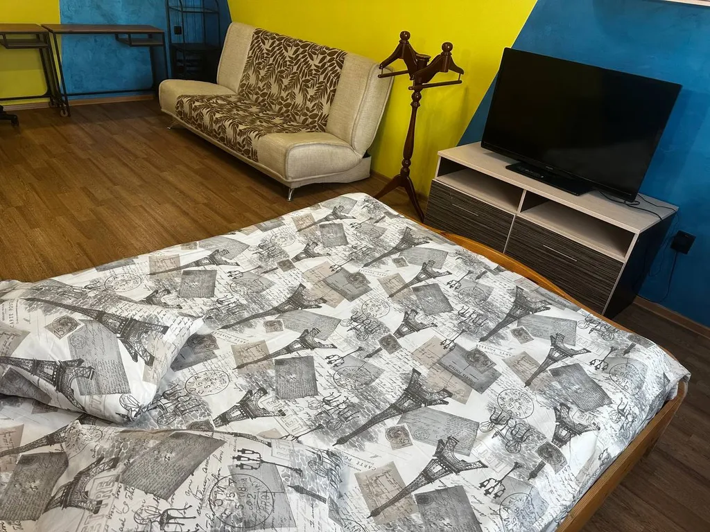 1-к. кв., 2 кровати, м. Пролетарская 15 мин пешком, Wi-fi 100 мб/с