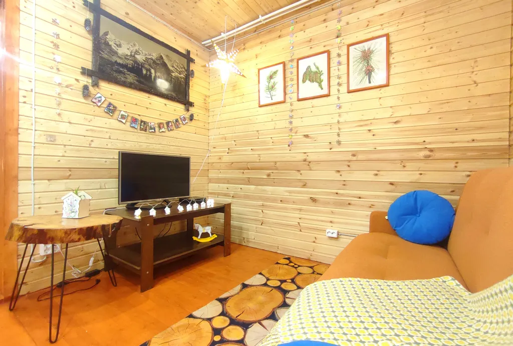 Петербургская дача на холме прямо у озера