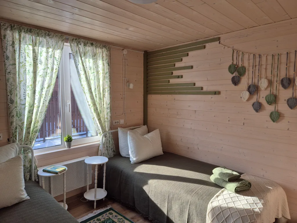 Коттедж Уютнейший дом с роскошным видом на озеро и пляжем.Карелия совсем рядом — Ларионово