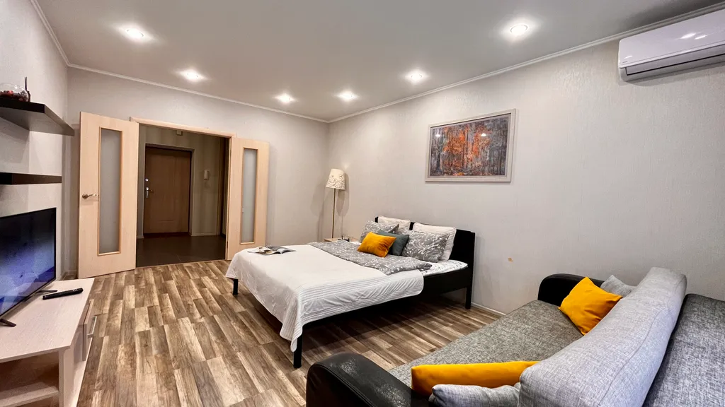 1 комнатная у жд вокзал с 2 раздельными кроватями