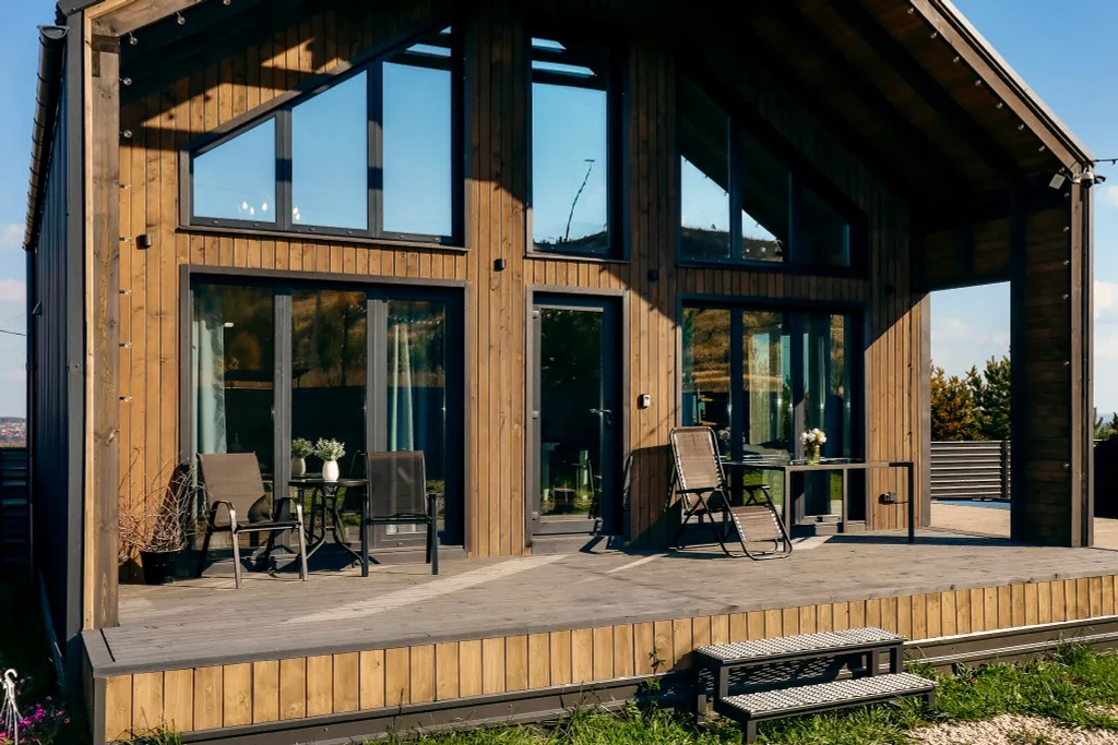 Уютно Ижевск. Барн-Хаус возле горнолыжного курорта Чекерил