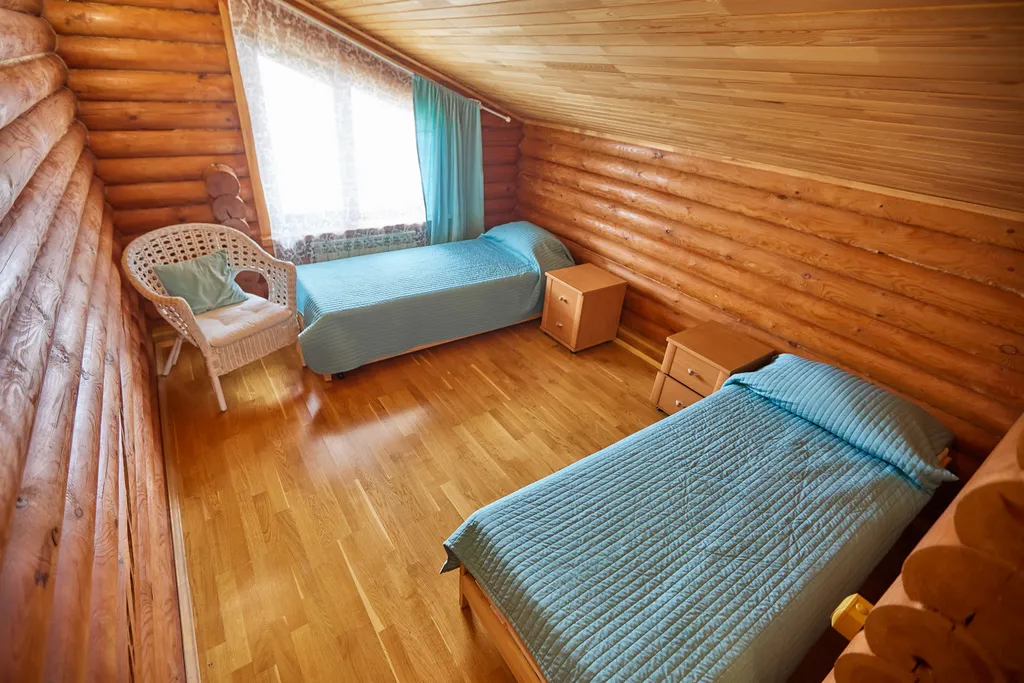 Большой коттедж с видом на озеро