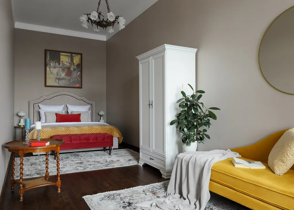 Апартаменты с видом на неву, террасой и бильярдом