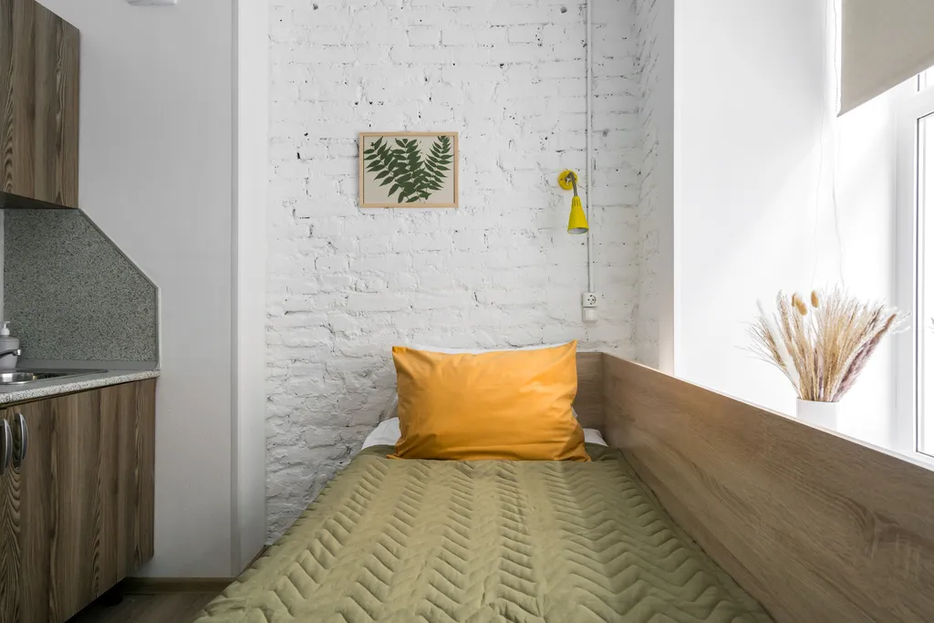 Уютная одноместная студия New Horizon А5 у метро Сенная