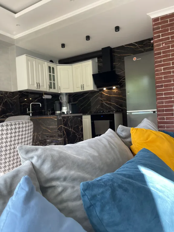 Уютный дом с баней, чаном и видом на горы