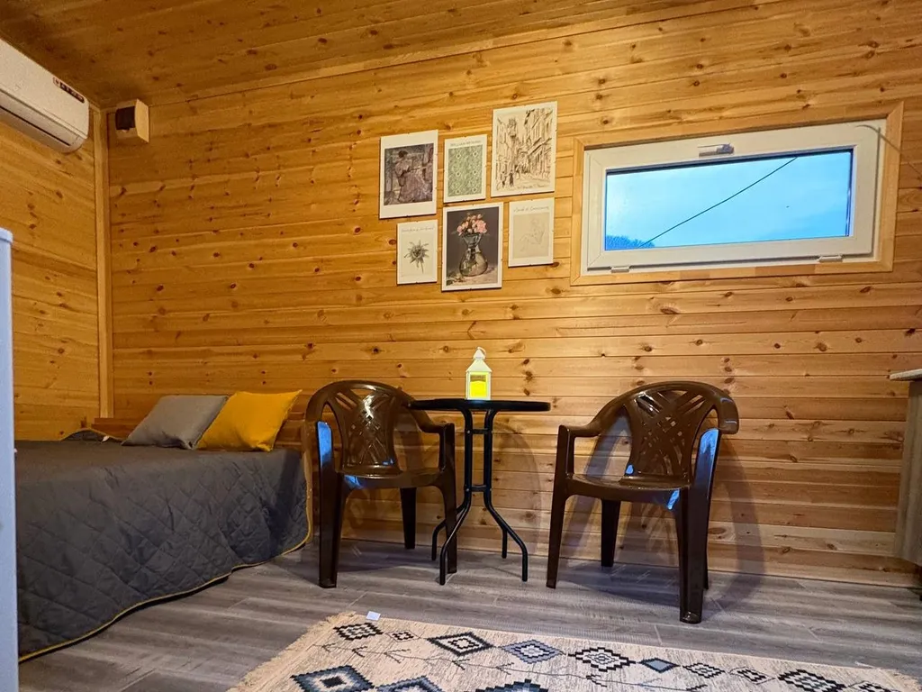 Коттедж Комфортабельный эко-домик розмарин в горах у моря — Прасковеевка