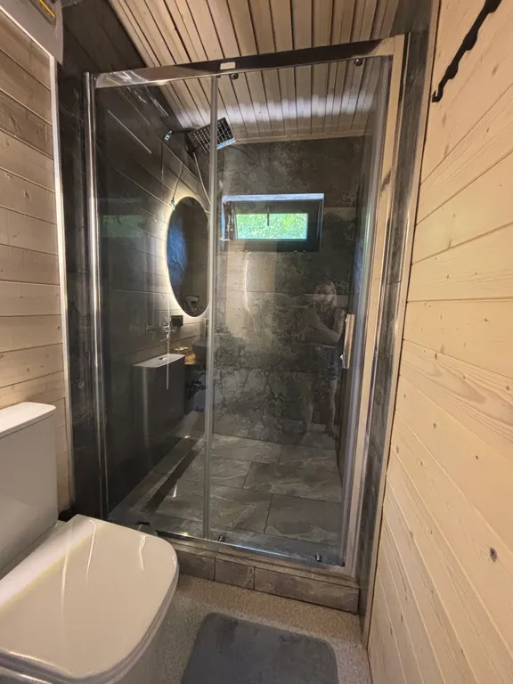 Двухкомнатный дом площадью 40кв метров