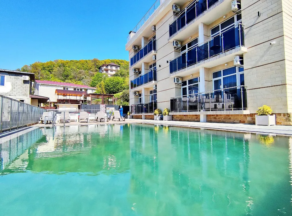 Номер с видом на море в отеле Аурия Морето