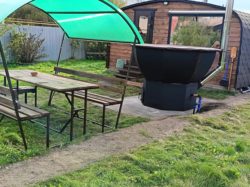 Уютный домик на берегу Реки. С чаном и с банькой.