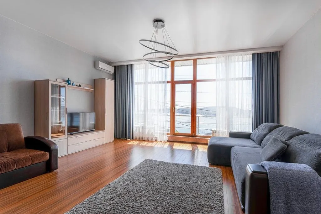 Уютная квартира с видом на море, рядом с пляжем