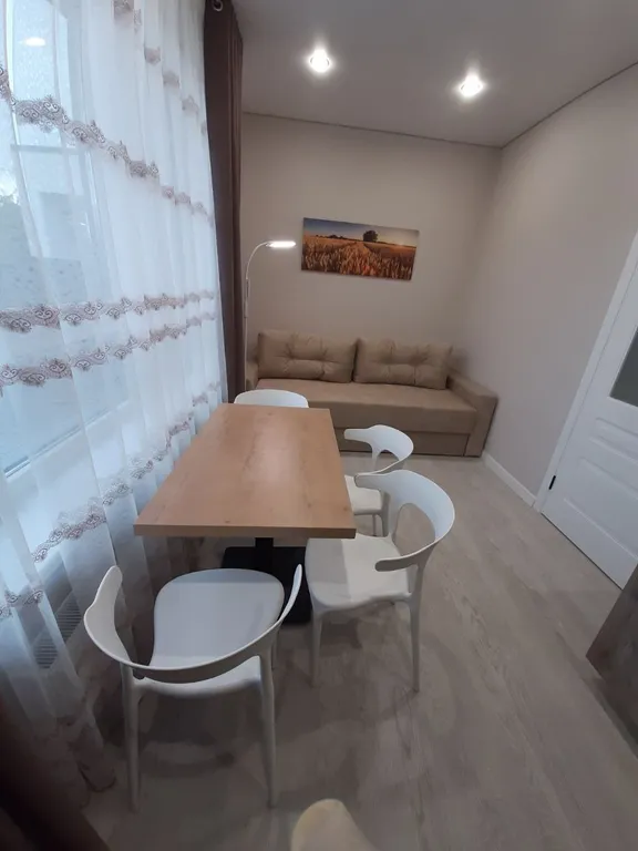 Квартира с участком, барбекю зона, закрытая территория, парковка