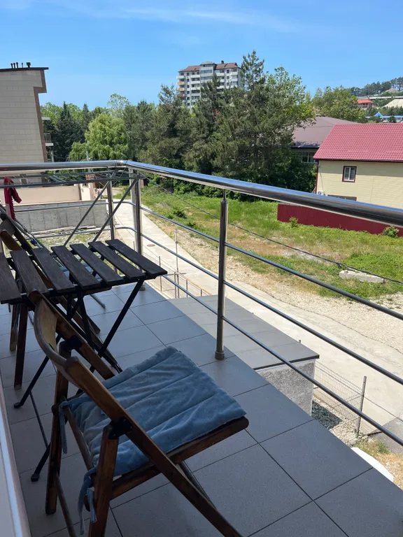 Просторная квартира с балконом