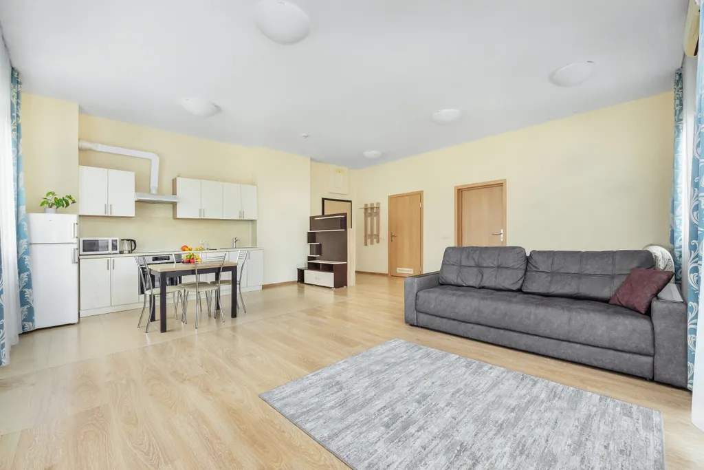 Просторный апартамент, подходящий для проживания до 6 человек