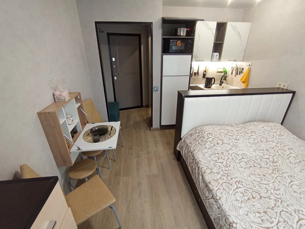 Уютная студия в центре около вокзала