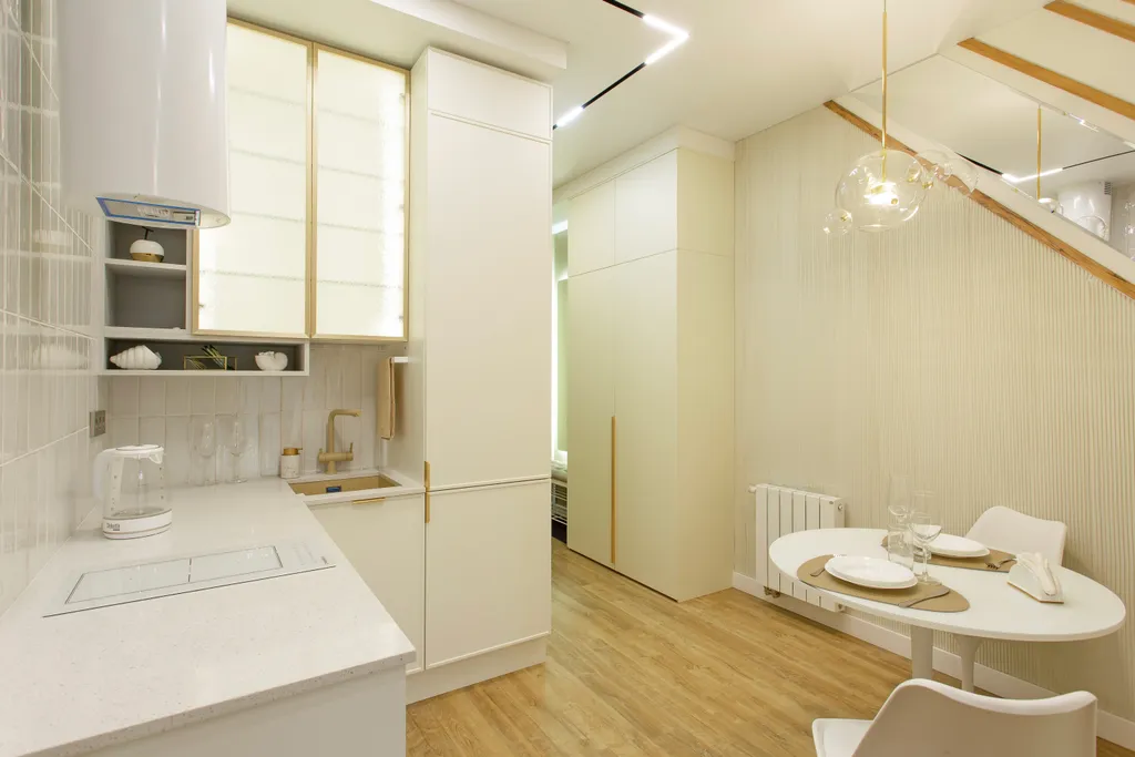 Уютная студия на берегу реки со своей террасой и живописным видом