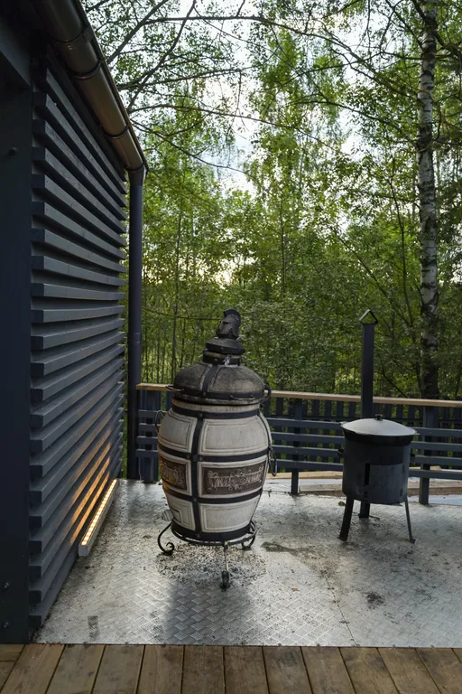 Барнхаус Макс Юбаба с большой террасой, высокими потолками