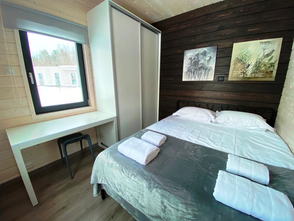 Коттедж Новый уютный дом с кондиционером на опушке леса в 20 минутах от города — Санкт-Петербург