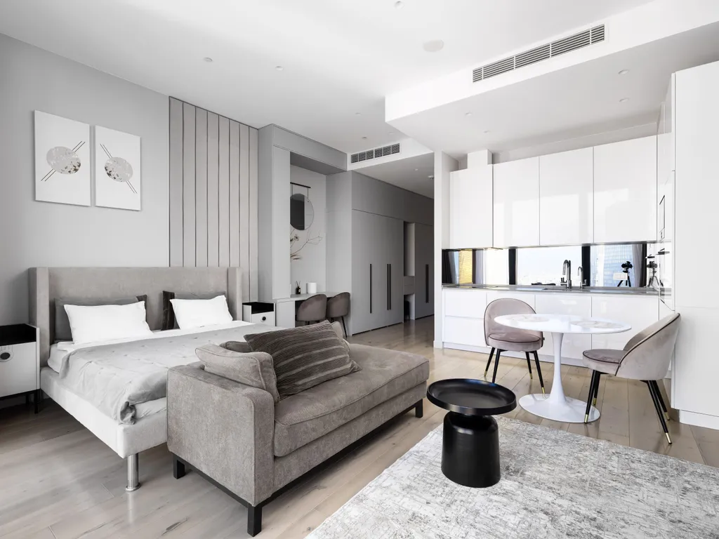 Квартира Квартира Silver Studio — Москва