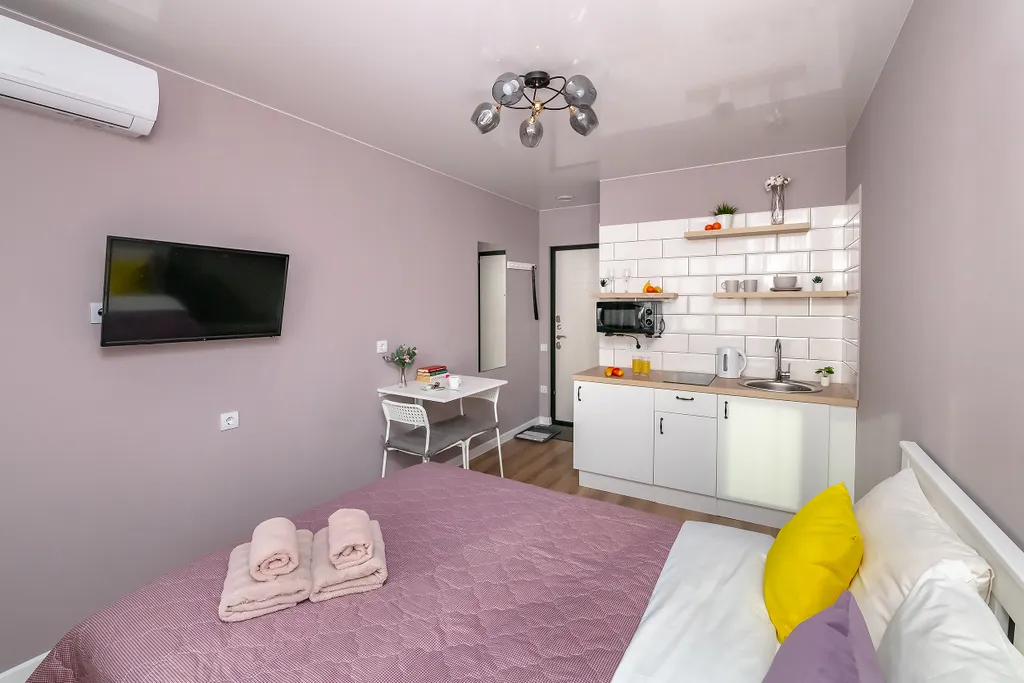 Стильная и уютная студия в районе Чуркина