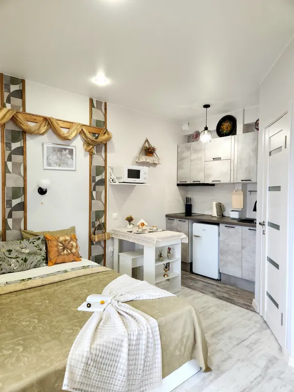 Уютный номер студия в стиле прованс