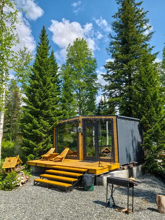 Коттедж Новый уютный домик с панорамными окнами — Шерегеш