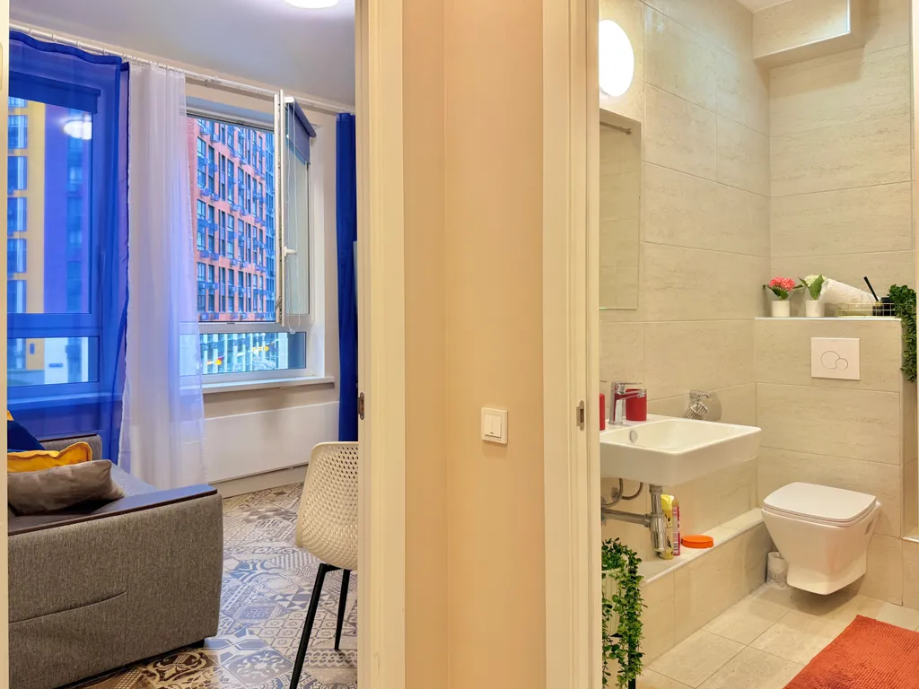 Дизайнерская однокомнатная в ЖК Прокшино Лагуна