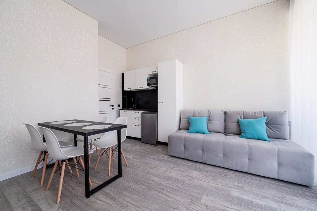 Квартира Квартира Семейный Люкс5 с террасой,двором,мангальной зоной и парковкой — Дюрсо