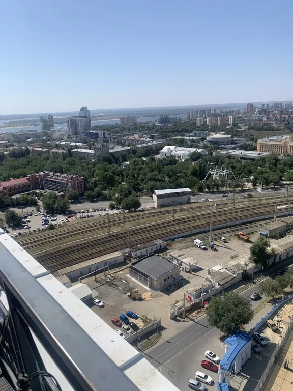 Квартира Квартира Уютная студия с шикарным видом на весь город — Волгоград
