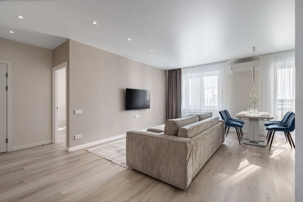 Дизайнерская квартира напротив ТЦ Планета