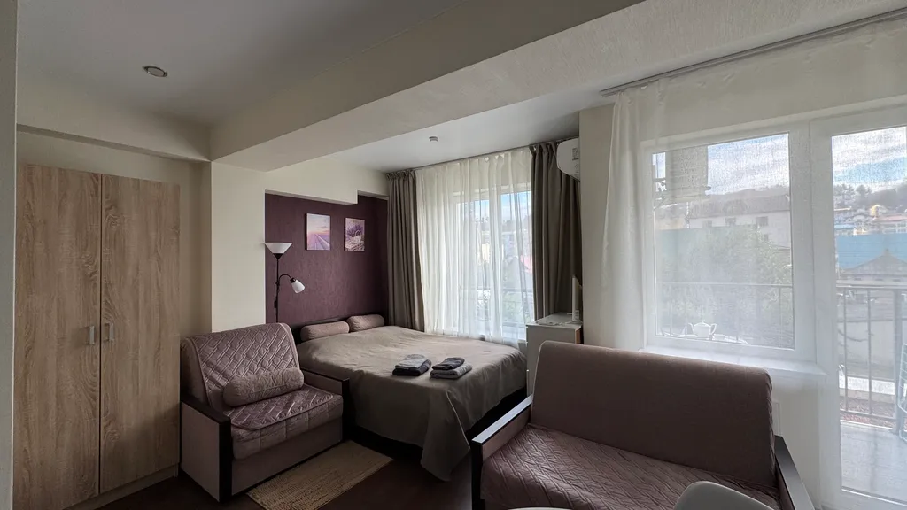 Уютная студия у моря