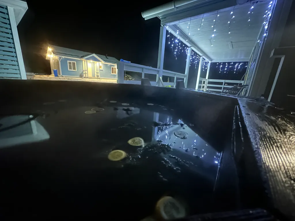 Дом с баней и банным чаном