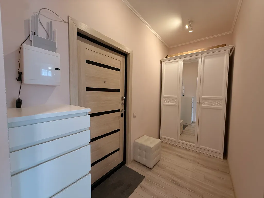 Уютная квартира с роскошной кроватью