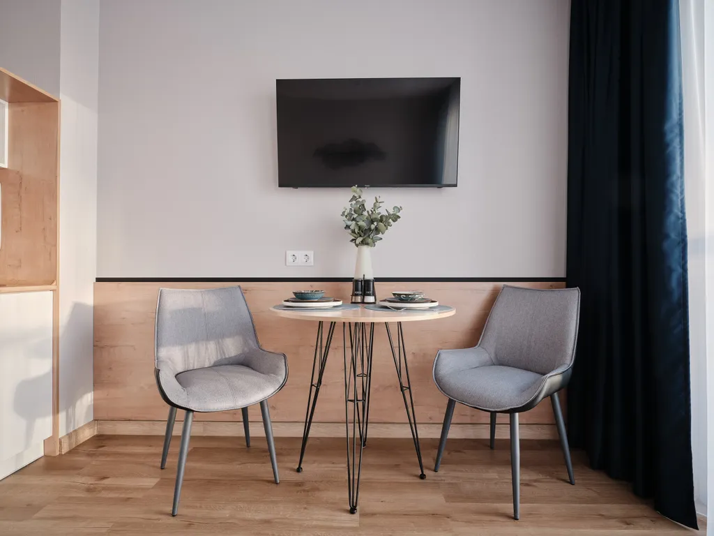 Комфортные апартаменты с балконом в комплексе бизнес-класса Пилигрим