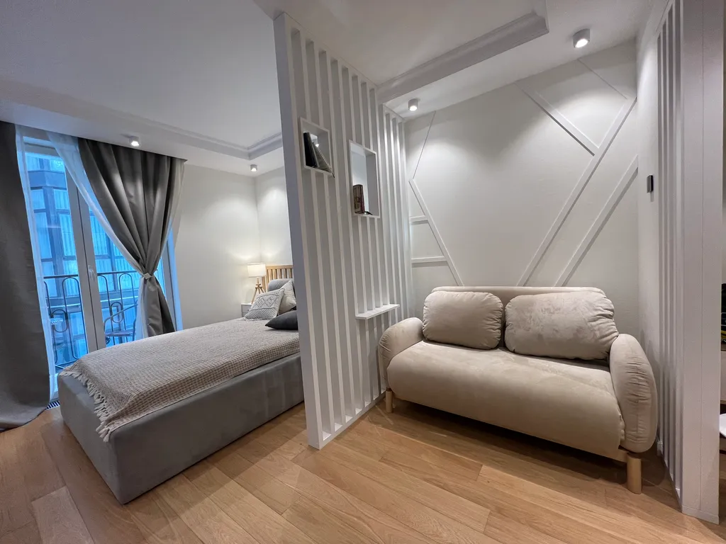 Апартаменты с видом на море у пляжа, первая линия, сапборд включен