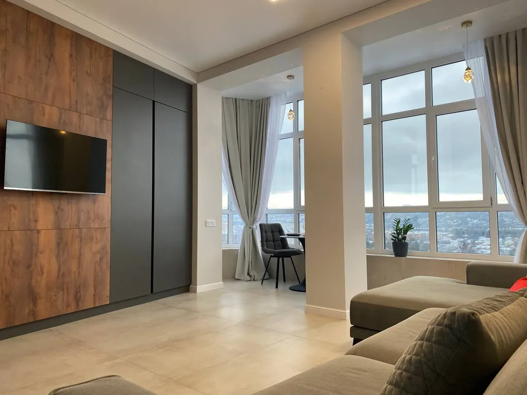 Апартаменты с видом на Кавказские горы