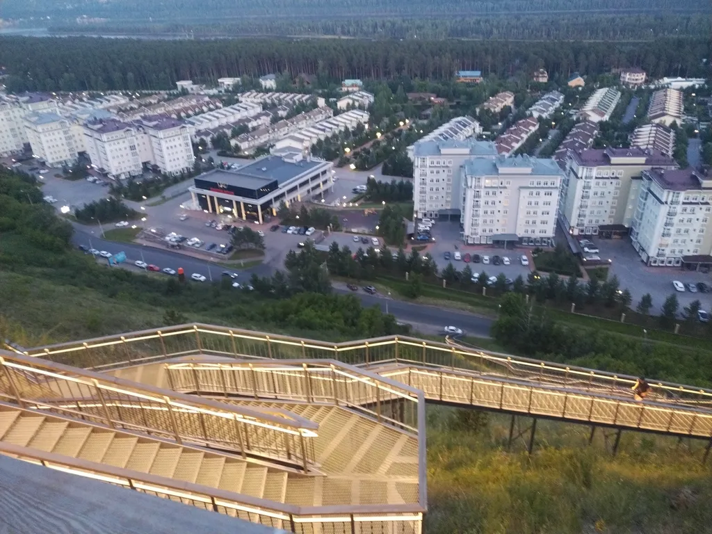 Квартира Квартира Красивая студия с видом на реку Енисей — Красноярск