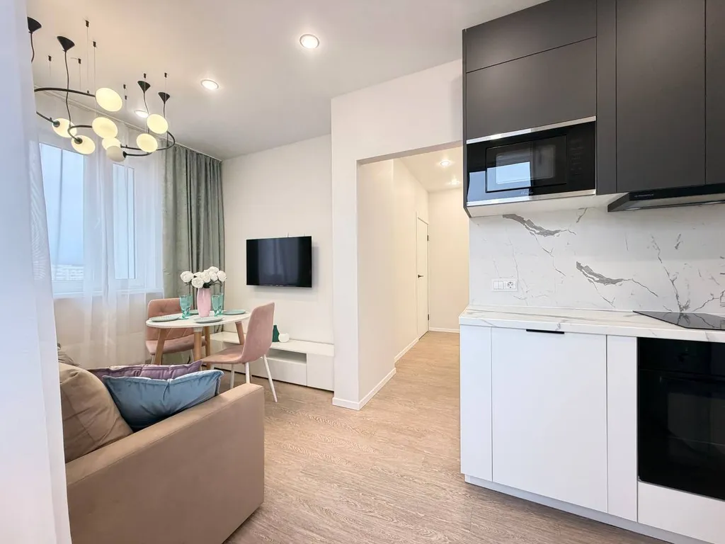 Квартира Квартира с балконом и видом на олимпийский парк — Сириус