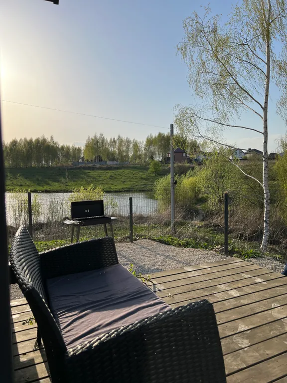 БарнХаус с купелью у озера