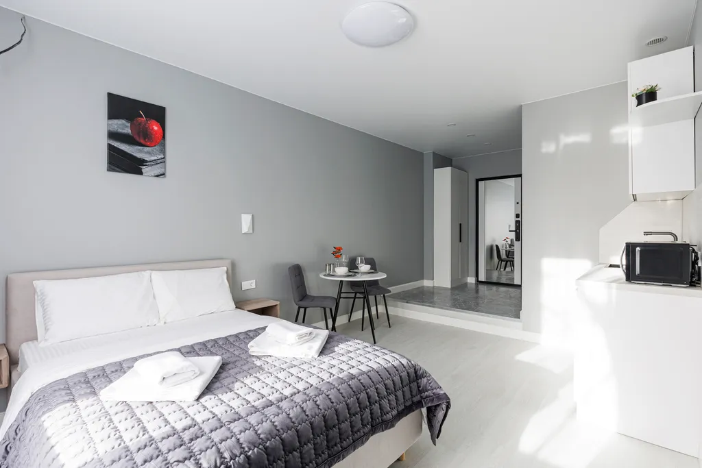 Квартира Квартира Дизайнерская студия на западе города — Москва