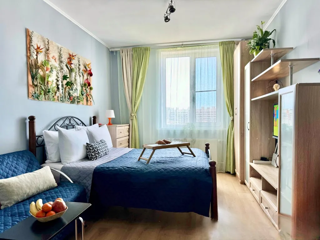 Уютная квартира в 30 минутах от центра — аренда посуточно в Мурино