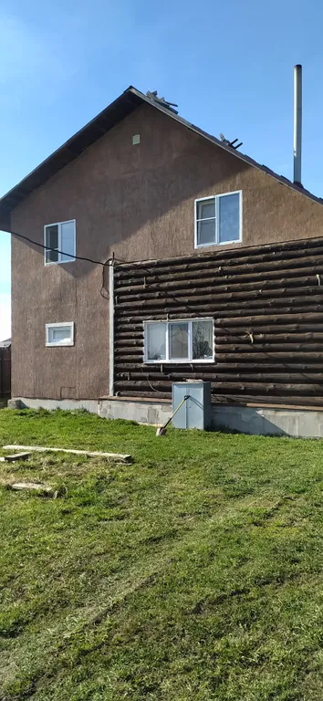 Коттедж Загородный деревянный дом с баней на дровах (Павловск, Коммунар) — Марьино